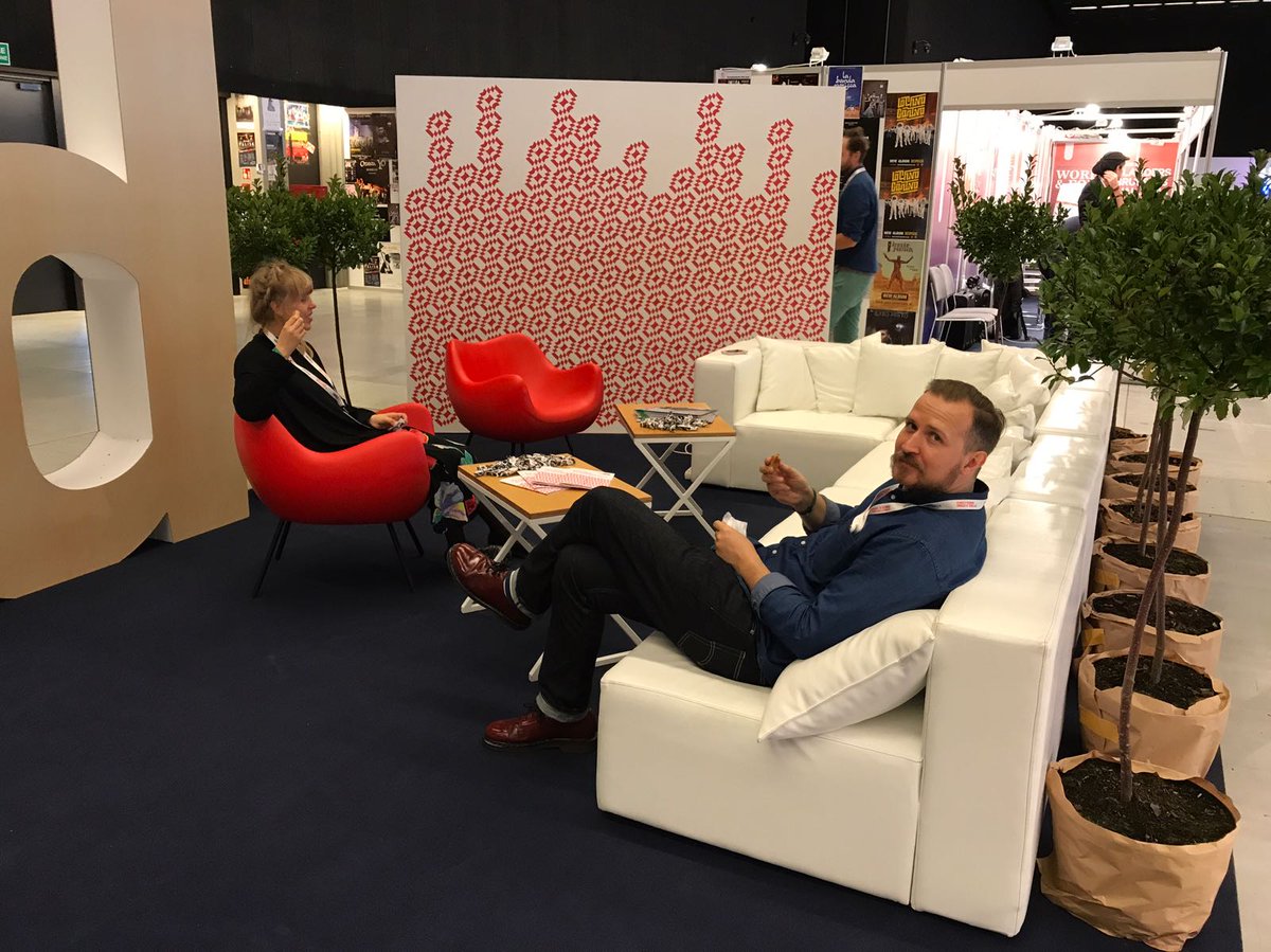 InstytutAM's tweet photo. Polska strefa podczas targów #WOMEX w Katowicach!!! Czekamy na Was!
#DPWFP #polskamuzyka #culturepl https://t.co/fxUrX6zBDw