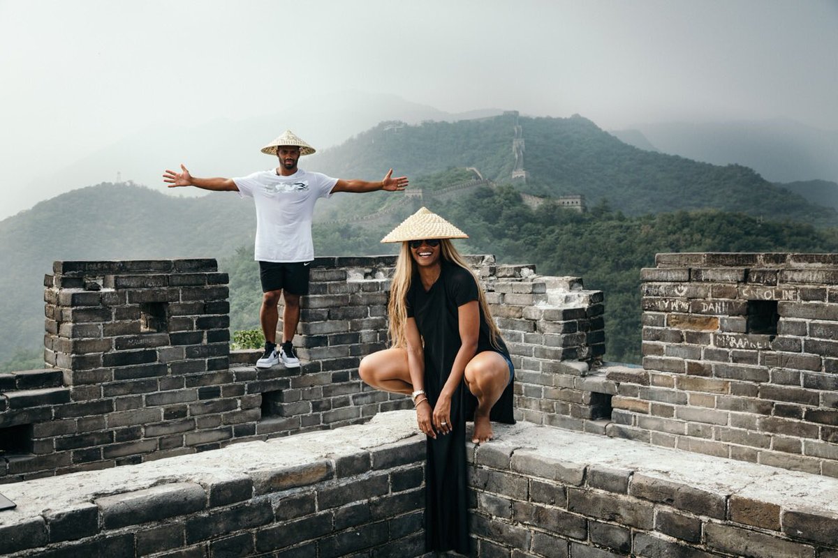DangeRussWilson's tweet photo. Wherever you wanna go... I’ll take you. 
I Love you! @Ciara 

Happy Birthday Mama! #YouStoleMyHeart https://t.co/f2NaVkQU88