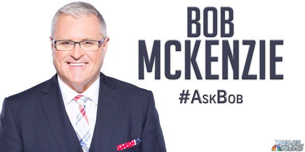 NBCSportsHockey's tweet photo. Got any questions for @TSNBobMcKenzie?
Let 'er rip using #AskBob- your question could be answered during #BUFvsCBJ tonight at 8pET on NBCSN! https://t.co/9T9YSboHXJ