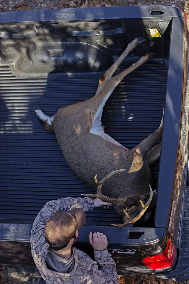 WaywardOutdoors's tweet photo. What truck beds were made for. #deerhunting #bowhunting #whitetail #deerseason #buckinthetruck #waywardadventure https://t.co/HbZ6nJYO5E