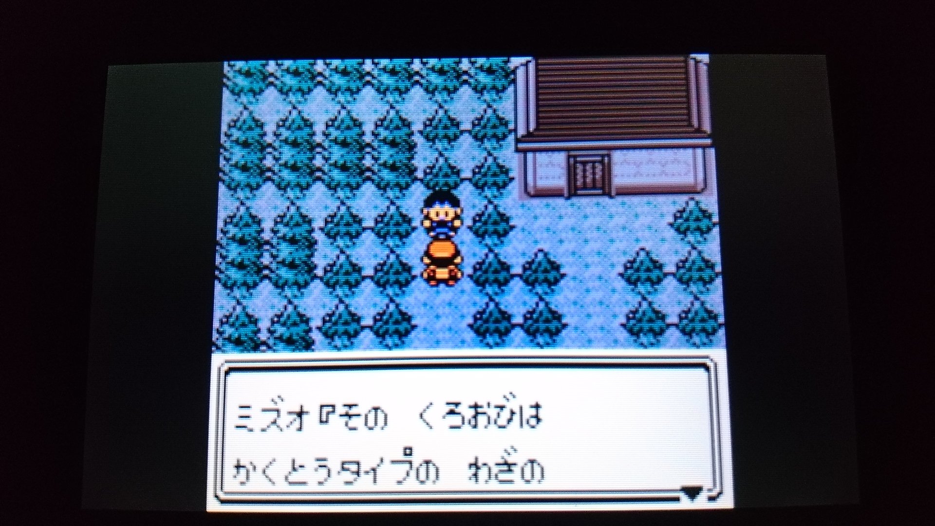 センジ センジは くろおびを もらった ポケモン金銀 T Co Y94u3ogg1g Twitter
