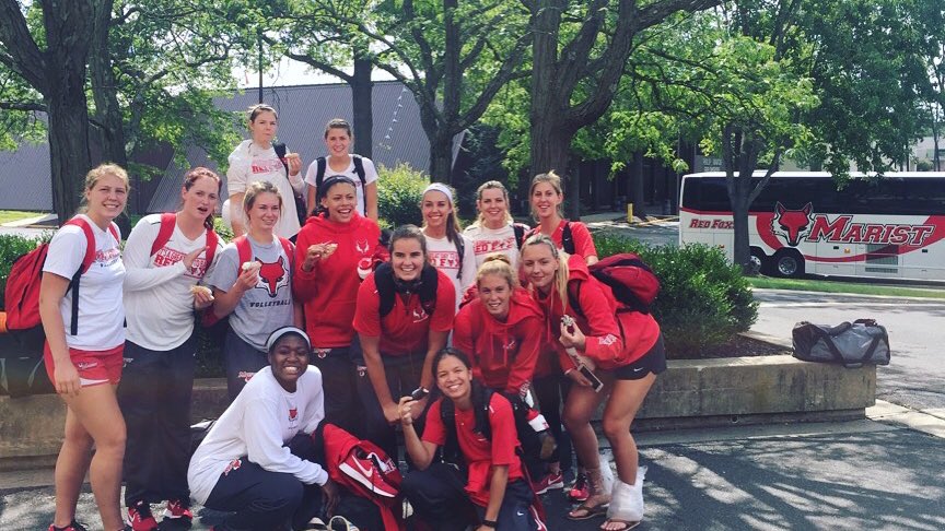 Maristvb's tweet photo. Two months ago we picked up our first win of the season @LehighVBall! #RedFoxVB #2017 #bettereveryday https://t.co/PgRQbKP2Sb