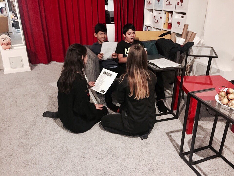 bigbandmethod's tweet photo. Ein kleiner Einblick in unseren zweiten workshoptag gestern! #musik #bigband #integration https://t.co/BmKkAGf2Ij