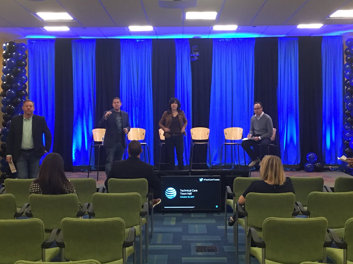 Fire up the Twitter machine! #TechCareTweets <a href="/DianaYoungATT/">Diana Young</a>  the Technical Care Townhall preparations are almost complete