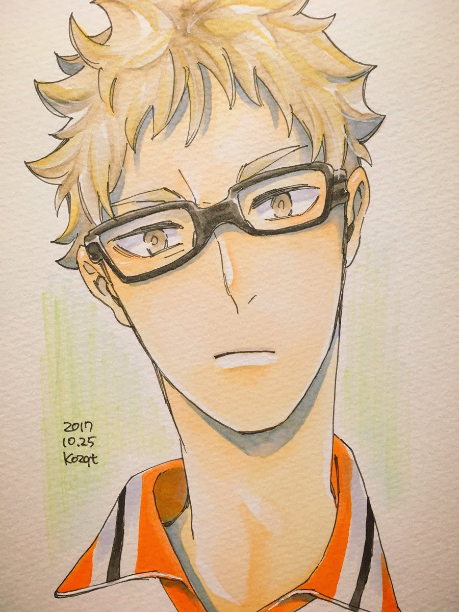 ハイキュー 月島 R97roipd4uvas9k コズカタのイラスト