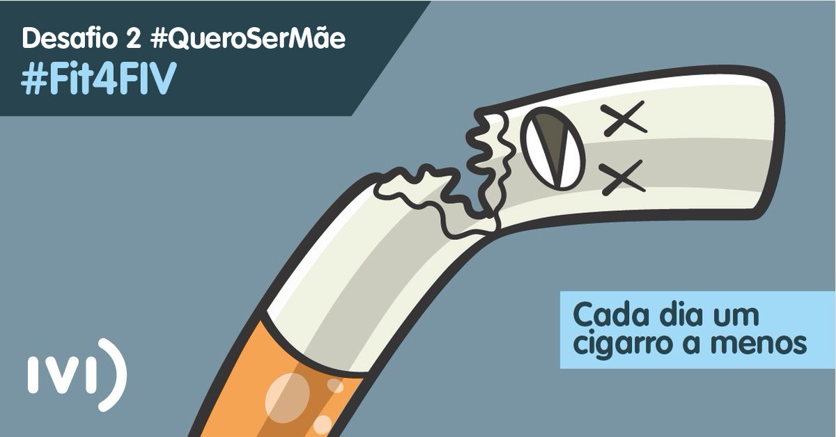 BrasilIVI's tweet photo. No desafio #queroSERmãe #FIT4FIV você vai aprender um jeito fácil de dar adeus ao #cigarro de forma definitiva! https://t.co/lNGHf8NPXo https://t.co/XTITCvC1ud
