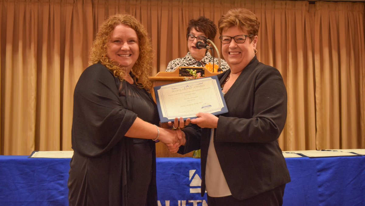 aultmancollege's tweet photo. Congratulations to our students last night who were formally presented with scholarships and inducted into #phithetakappa and #lambdanu https://t.co/s6dQe4dkYv