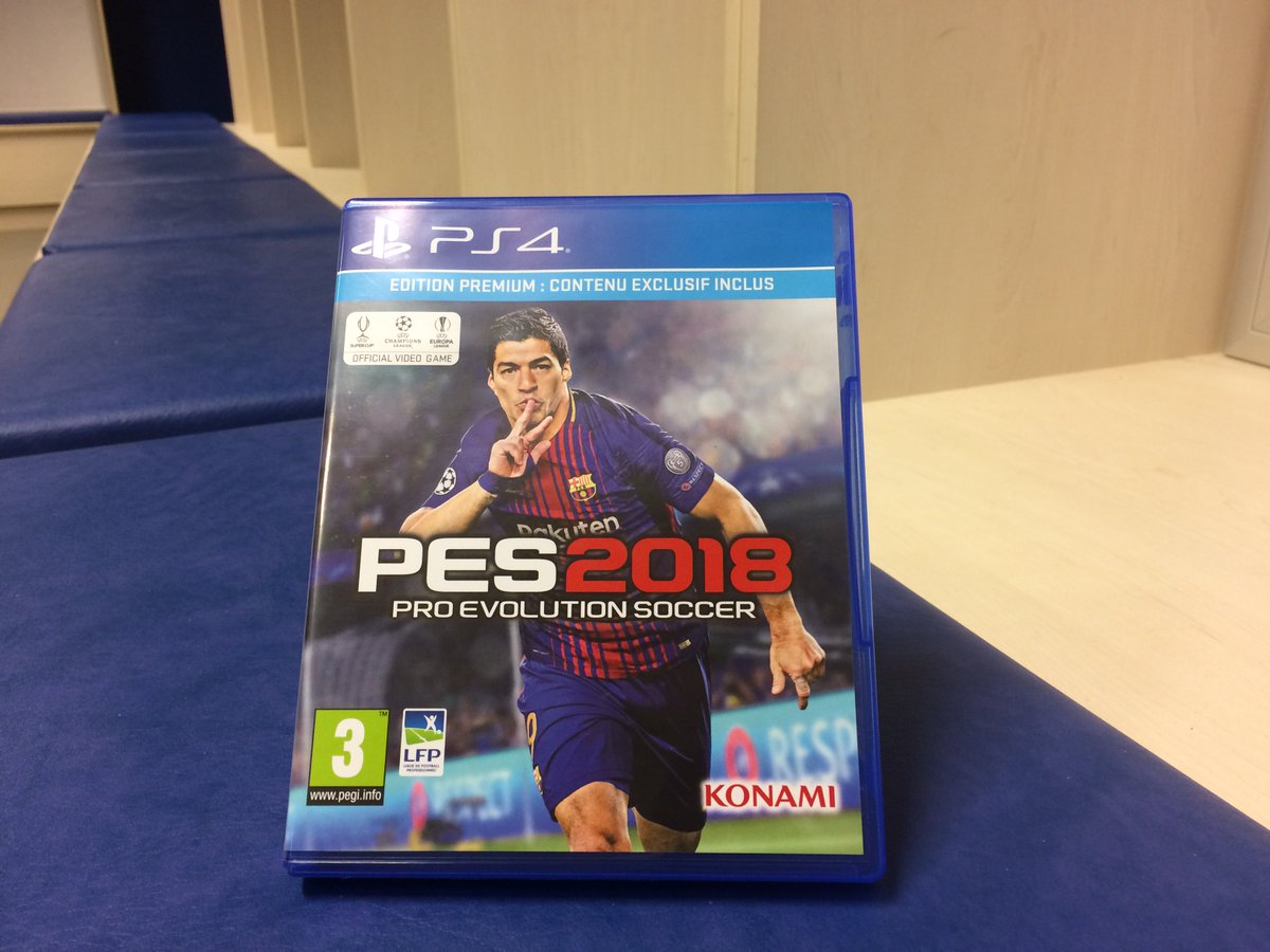 PES18, sur PS4, ça t'intéresse ? Alors FOLLOW + RT pour participer au tirage au sort !
(Résultat demain à 15h)
#PES18