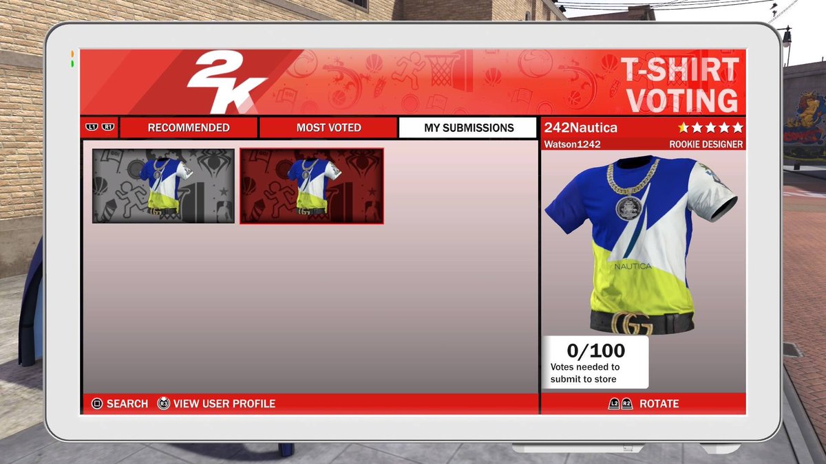 MrMamas__'s tweet photo. Vote for my shirt all you Ps4 users Watson1242 is my gamer tag Ps4 Vote for it #2k #2kshirts https://t.co/5DTSf73M4S