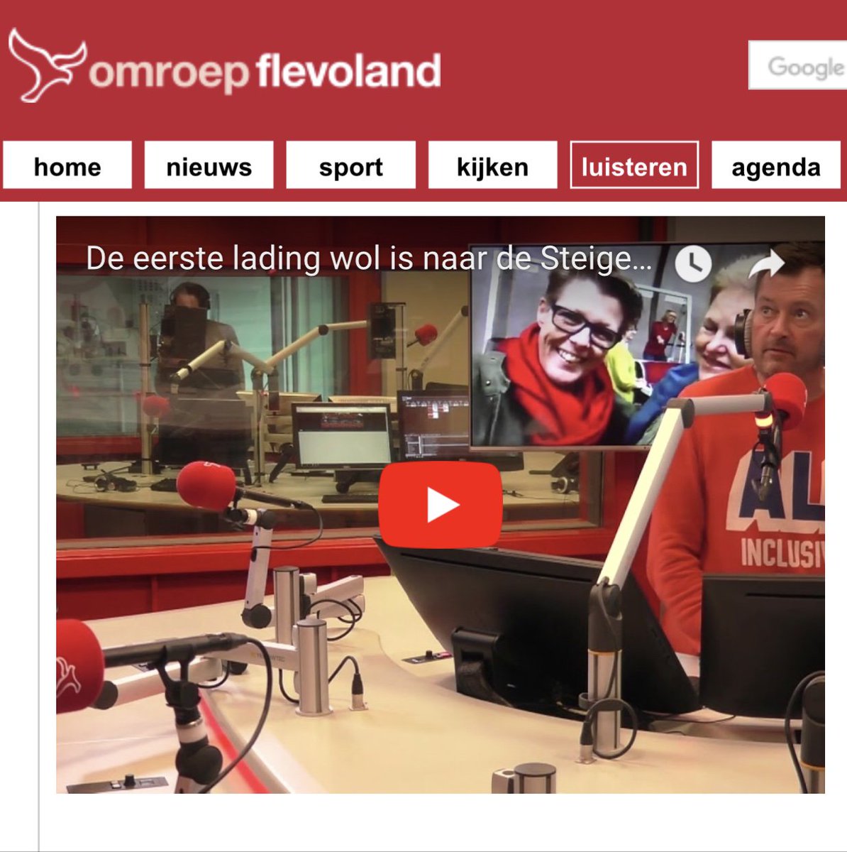 Vanmorgen live bij <a href="/OmroepFlevoland/">Omroep Flevoland</a> vanaf de <a href="/AlmeerseWolunie/">Almeerse Wolunie</a> bij <a href="/Stadennatuur/">Stad & Natuur Almere</a> een impressie van het 🔴- project 🐑 omroepflevoland.nl/luisteren/Dit-…