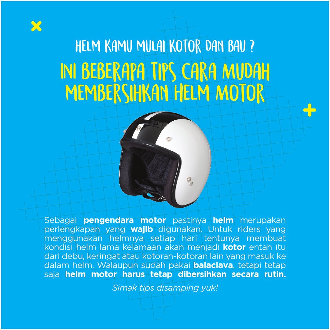JNE_ID's tweet photo. Untuk para riders agar berkendara menjadi nyaman,yuk simak #TipsJNE  dalam membersihkan helm.
Semoga bermanfaat yaa.
.
#Jne https://t.co/ABqRGUPWwQ
