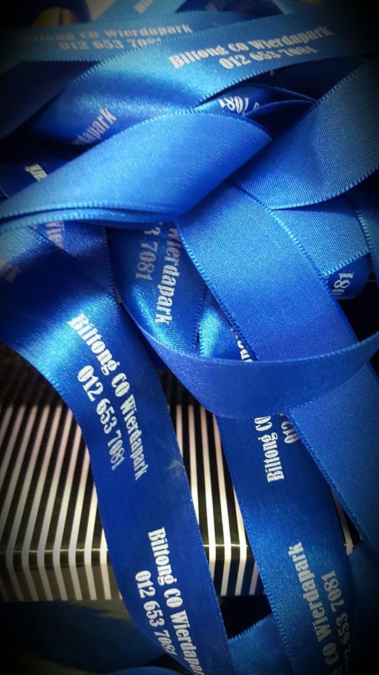 Creative_LR's tweet image. Some Ribbon for @ Biltong CO Wierdapark! THANX FOR ALL THE SUPPORT