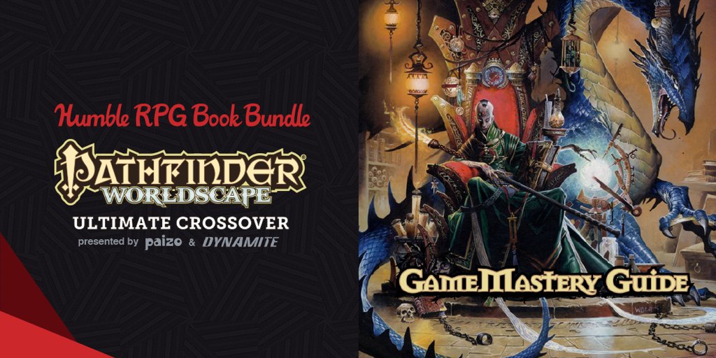 You have only a few hours to get this Humble RPG Book Bundle for Pathfinder  Worldscape Ultimate Crossover