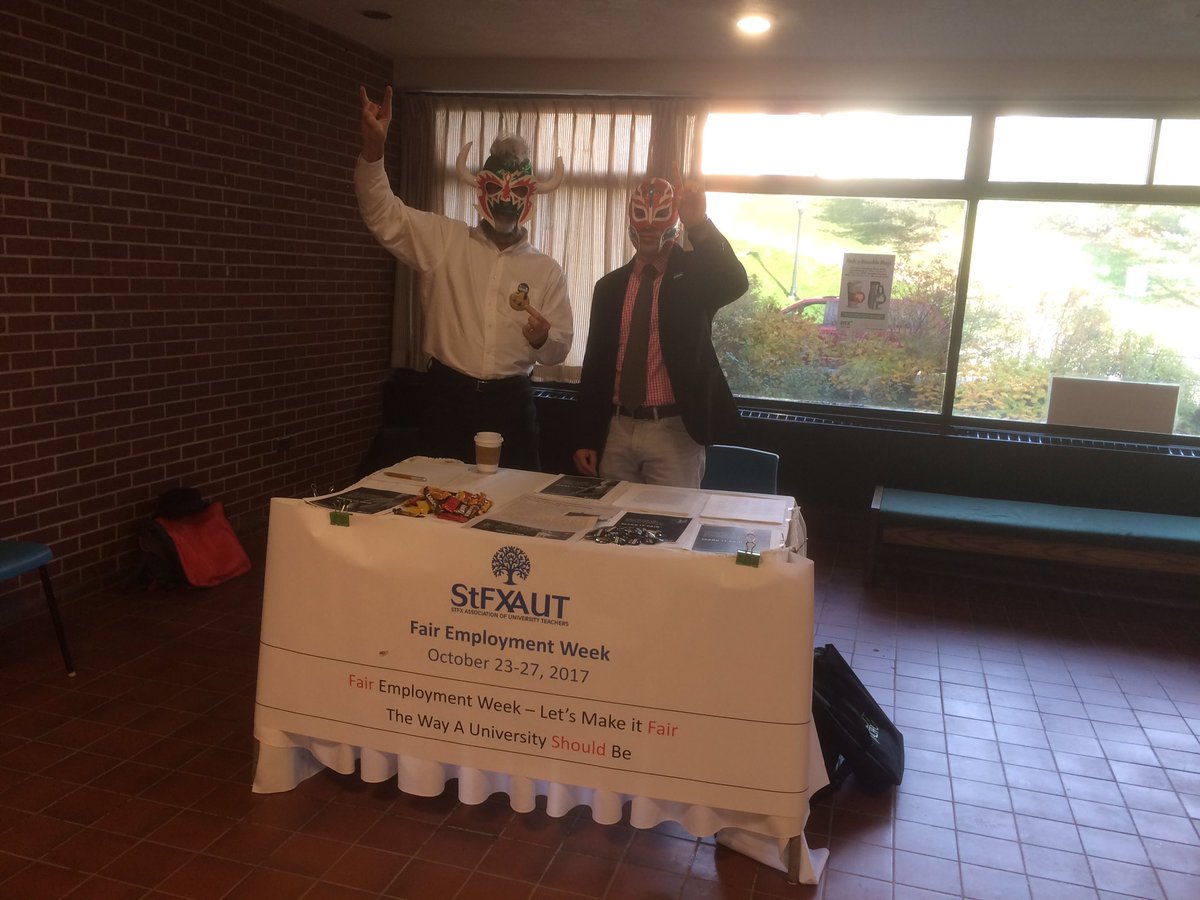 onlyinpublic's tweet photo. Fair Employment Week #makeitfair #CAUT #STFXAUT https://t.co/tpLzXKjopd