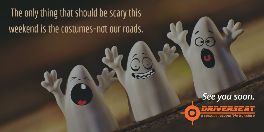 driverseatssm's tweet photo. The only thing that should be scary this weekend is the costumes-not our roads.
#EndImpaired #Halloween #nodui #PODS #Driverseat https://t.co/TX5I7W4MDW