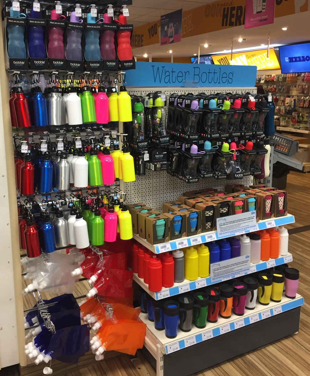 OurShopSU's tweet photo. We've got a wide range of reusable water bottles &amp; mugs from just £1.79, why not join the #ReusableRevolution today? @OurShopSU @SheffieldSU https://t.co/CxFcOu0aXa