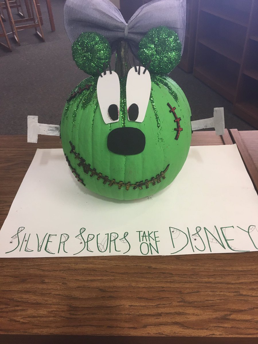SVRangerLibrary's tweet photo. You might take on Disney, @SV_SilverSpurs , but will you win the great pumpkin trophy? https://t.co/yVkSNBtmW8