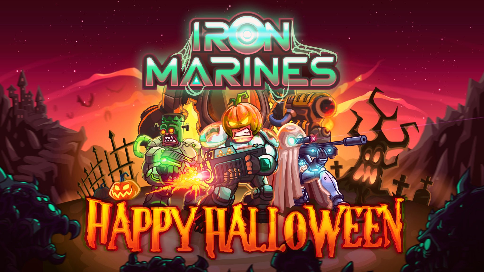 Ironhide Game Studio On Twitter Spooky Things Are Coming Ironmarines