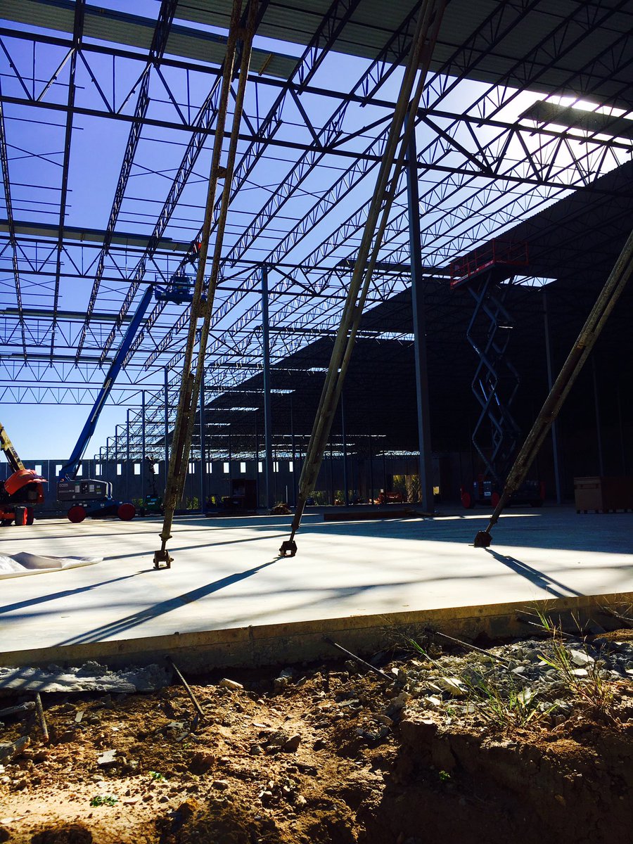 Steel progressing nicely at Crossroads I in Olive Branch.