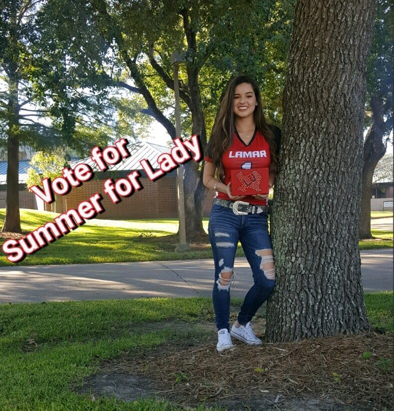 LUAInterns's tweet photo. Vote an ANGEL for homecoming court! Vote Baylee for Princess and Rebekah &amp; Summer for Lady 👑 #LUHOCO #TriangleTough #WeAreLU https://t.co/jyIz9iU3AP