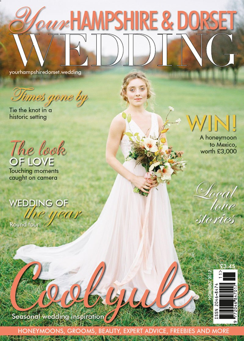 CountyWeddings's tweet image. This gorgeous Nov/Dec issue of Your Hampshire &amp;amp; Dorset Wedding Mag is now available to order online: yourhampshiredorset.wedding/buy-a-copy.cfm @CWM_YHDW