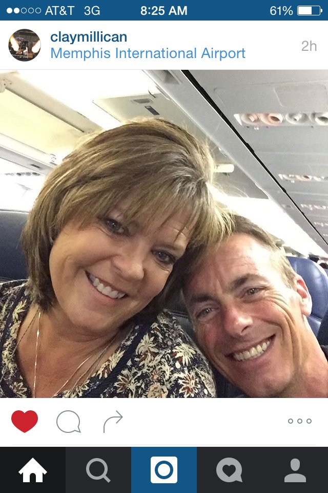 Marthamillican's tweet photo. Happy Anniversary Clay and Donna! https://t.co/V405qyXAzz