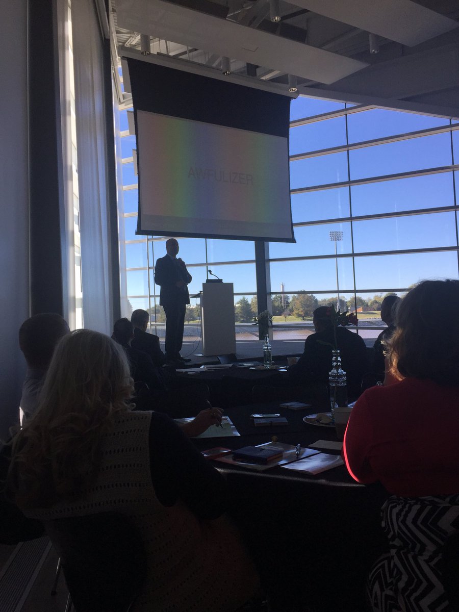 coachgregwillis's tweet photo. Principal conference w speaker @casas_jimmy . Don’t be an “Awfulizer” #oklaed #oassp #ccosa https://t.co/xz9yLZF7dG