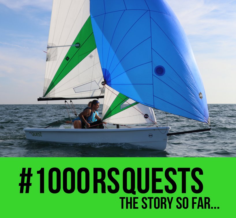 RSSteveDean's tweet photo. 1000 RS Quest sold in 2 yrs, what a great start. The story so far #sailing @RSsailingInt https://t.co/kcuNJmXQFt https://t.co/o7BBAQ6xz4