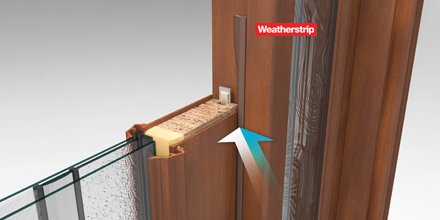 ThermaTru's tweet photo. #TruTip:For best performance on your #ThermaTru door, the weatherstripping should be 1/16" off the sill. Learn more: https://t.co/BJUMvGxsBw https://t.co/hVbagtcjcZ