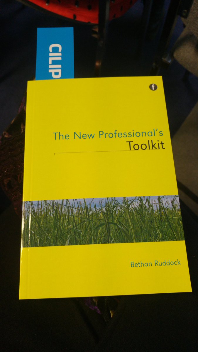 lisamushroom87's tweet photo. Thank you #cilipnpd for my new book! It will be well used! https://t.co/u9eASqLZcq