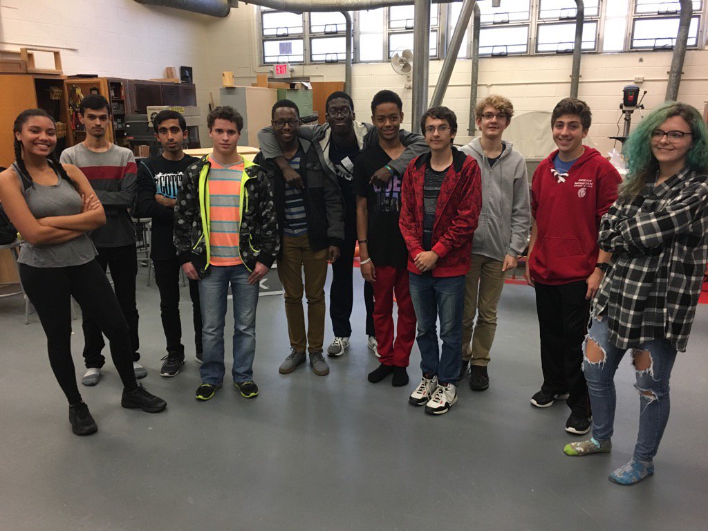 OTHSTSA's tweet image. This year's crew. A force to be reckoned with! @NewJerseyTSA #TSA #STEM #edtech #makerspace #Robotics #CTE
