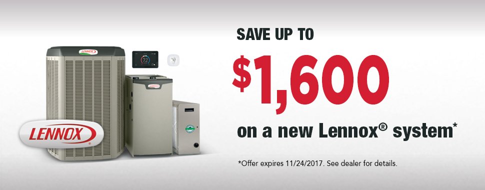 LeesAir's tweet photo. You can save up to $1,600 on a new Lennox system! Click here for more info → https://t.co/w3IhDdwiuz https://t.co/aAZqR2O0Ku