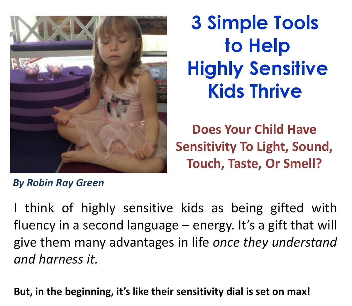 ConsciousLifeSA's tweet image. 3 Simple Tools to help highly #SensitiveKids thrive.

issuu.com/2luni-media/do…
#LightSensitive #TactileDefensive #Montessori #Parenting