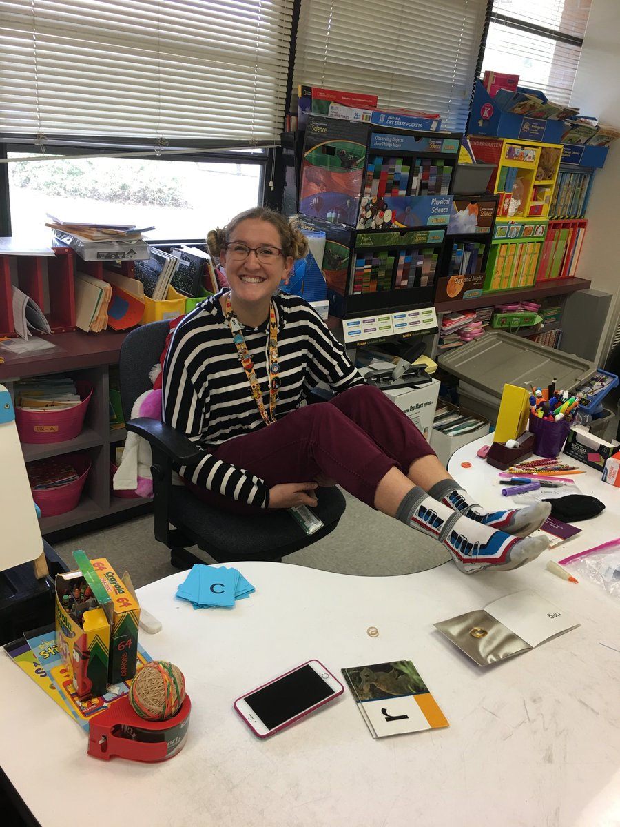 From head to toe, Ms. Delgado is drug free! Happy Red Ribbon Week <a href="/GTEtoucans/">Golden Terrace Elementary</a>
