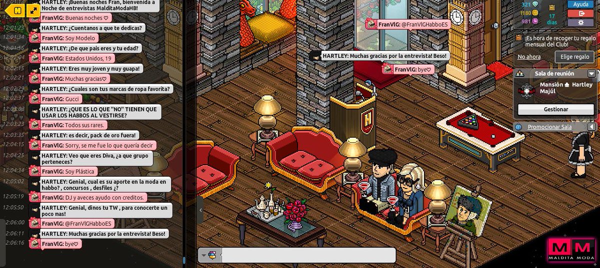 MalditaModaHB's tweet photo. Entrevistas @MalditaModaHB ,  El día de hoy presentamos a @FranVlGHabboES una Diva de las Plasticas! https://t.co/6lqwffoTmV