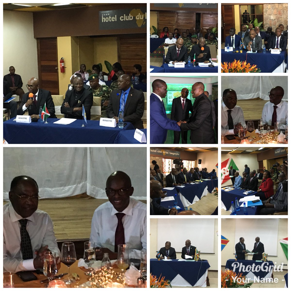nyamitwe's tweet photo. Ouverte par le 1VP @Sindimwo_G, la session de #Bujumbura a permis de resserrer encore les liens fraternels entre la #DRC et le #Burundi.2/ https://t.co/BS17ORIx9Y