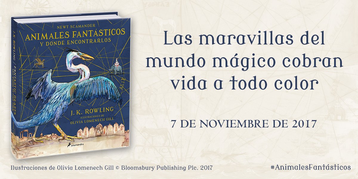 Libro Ilustrado Animales Fantasticos Y Donde Encontrarlos - Leer un Libro