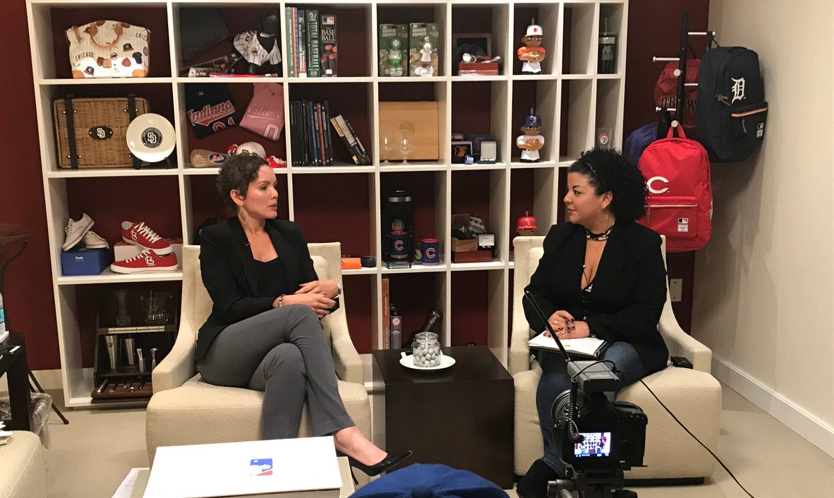 LatinosOutLoud_'s tweet photo. Excited for our #30thEpisode with @MLB Reneé Tirado. #latinosoutloud https://t.co/uHlOPz172b
