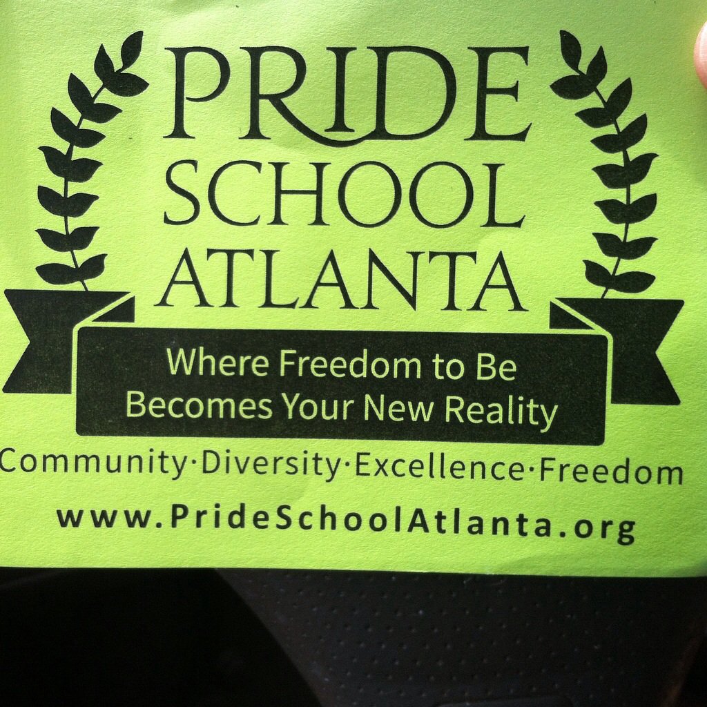 PrideSchoolATL's tweet photo. Does your school support your basic rights? Ours does. #peeinpeace #learninpeace https://t.co/uHFXJugvcN