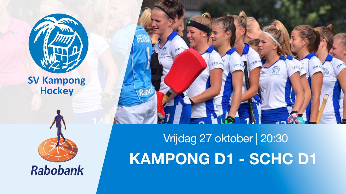 Friday Night, Ladies Night op #kampong 💙💪🔥 Vrijdag om 20:30 <a href="/Kampongdames1/">Kampong Dames 1</a> vs <a href="/SCHC_Dames1/">SCHC_Dames1</a> #kamschc LET’S GO!!!