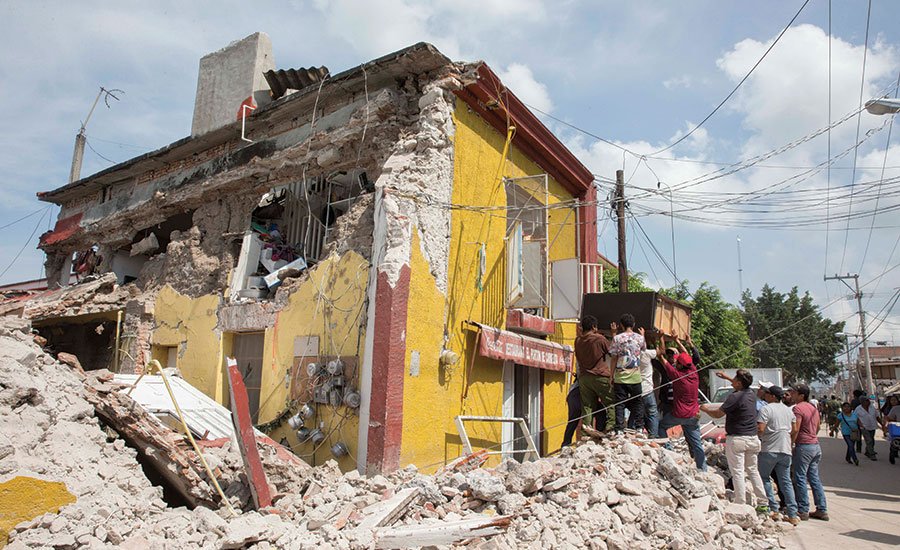 ArchRecord's tweet photo. In earthquake-torn Mexico, architects grapple with how to rebuild https://t.co/r2VP9RjiL4 https://t.co/Kza8T1Rs61