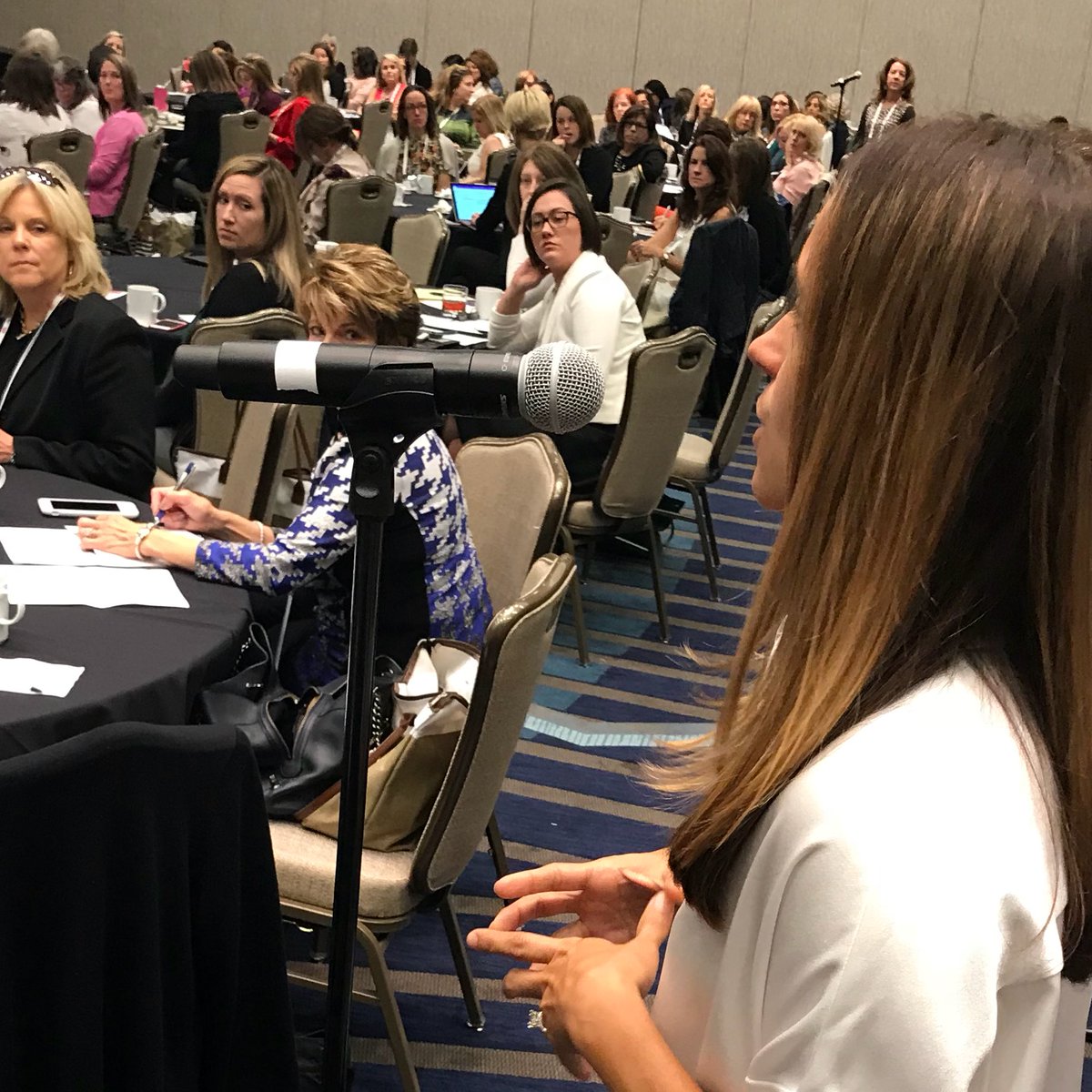 CREW_Network's tweet photo. Always a hit — CREWSpeak: leaders sharing best practices and tips with fellow CREW Network chapter boards #crewsummit #crewconvention https://t.co/7goOptwnqG