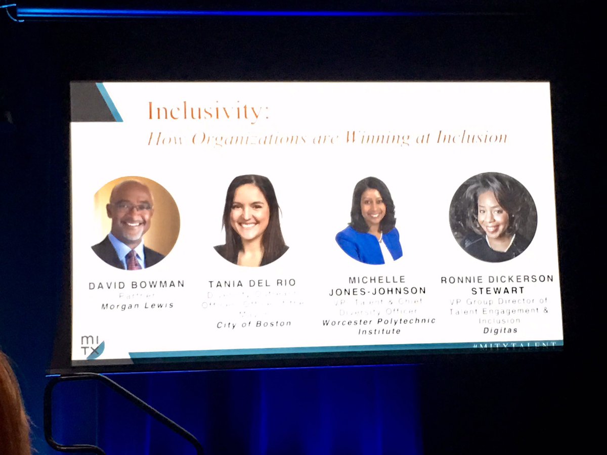 MarekKV's tweet photo. How Organizations are Winning at Diversity & Inclusion: Authentic Employee Experiences at Talent & Career Development Summit #MITXTalent https://t.co/KCgeNdTMRo