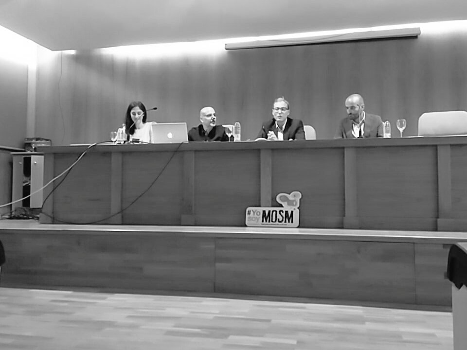 mellamanbe's tweet photo. Da comienzo la inauguración de la IV Edición @MasterMOSM con @Sempatika_emr @sempatiko @fliebc @Jesus_MMoya #mosmugr #loveworking https://t.co/bAWnxKJcLc