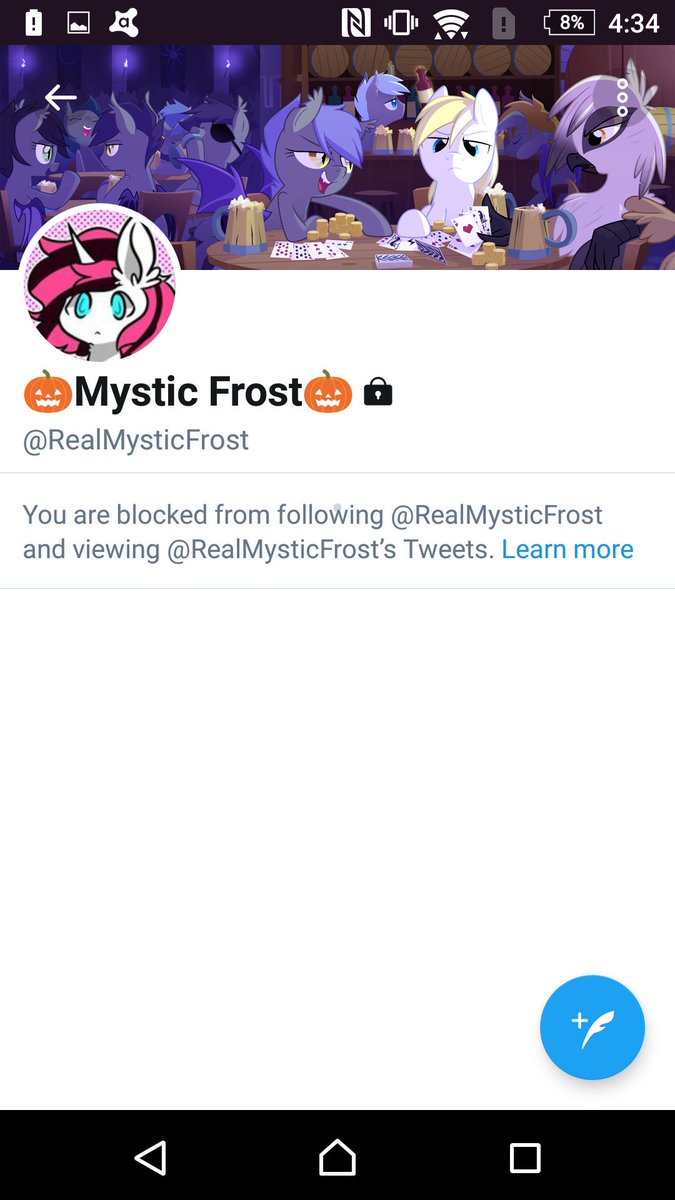 Undeadthunder's tweet image. Wow i just wanted to be friend and she blocked me