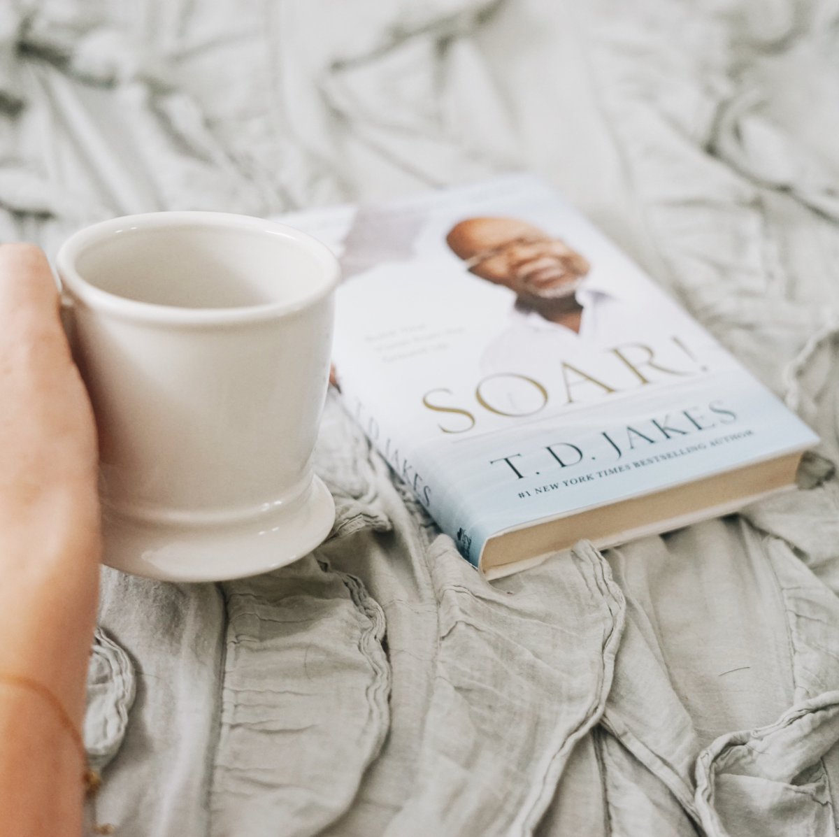 FaithWords's tweet photo. #SoarBook is a NYT bestseller! If you're looking for wisdom & practical guidance on starting your own business, this tells you! @BishopJakes https://t.co/WPErg1UjhR