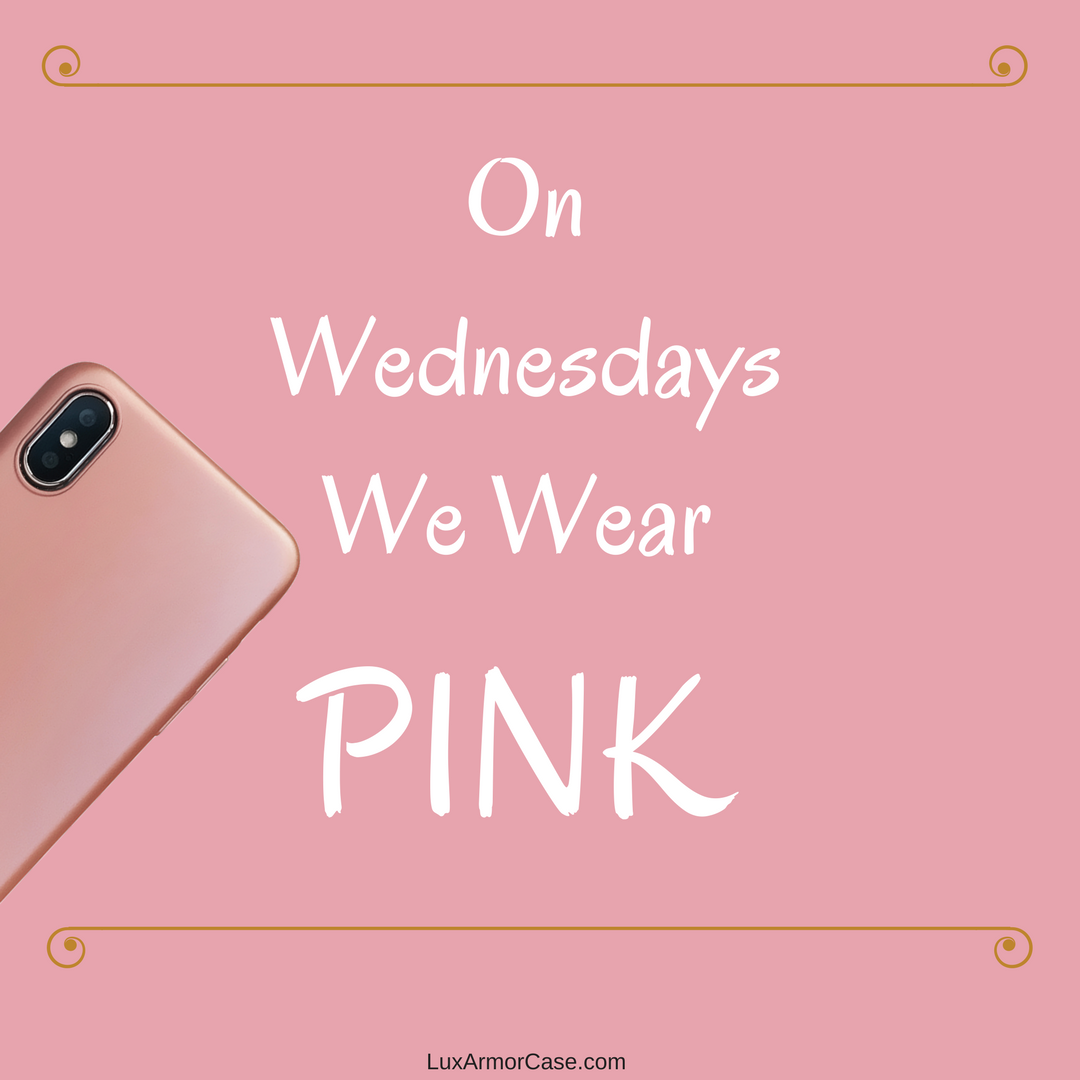 LuxArmorCases's tweet photo. On Wednesdays we wear PINK. I know i do! do you? 

#MillennialAMovie #MeanGirls #wednesdaywisdon #Pink #WisdomWednesday https://t.co/ZS689otYIY