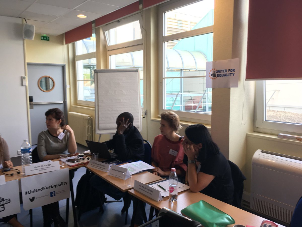 maisondespotes's tweet photo. 1 ère table ronde autour de la politique d’immigration #UnitedForEquality https://t.co/yj1X9j34qy