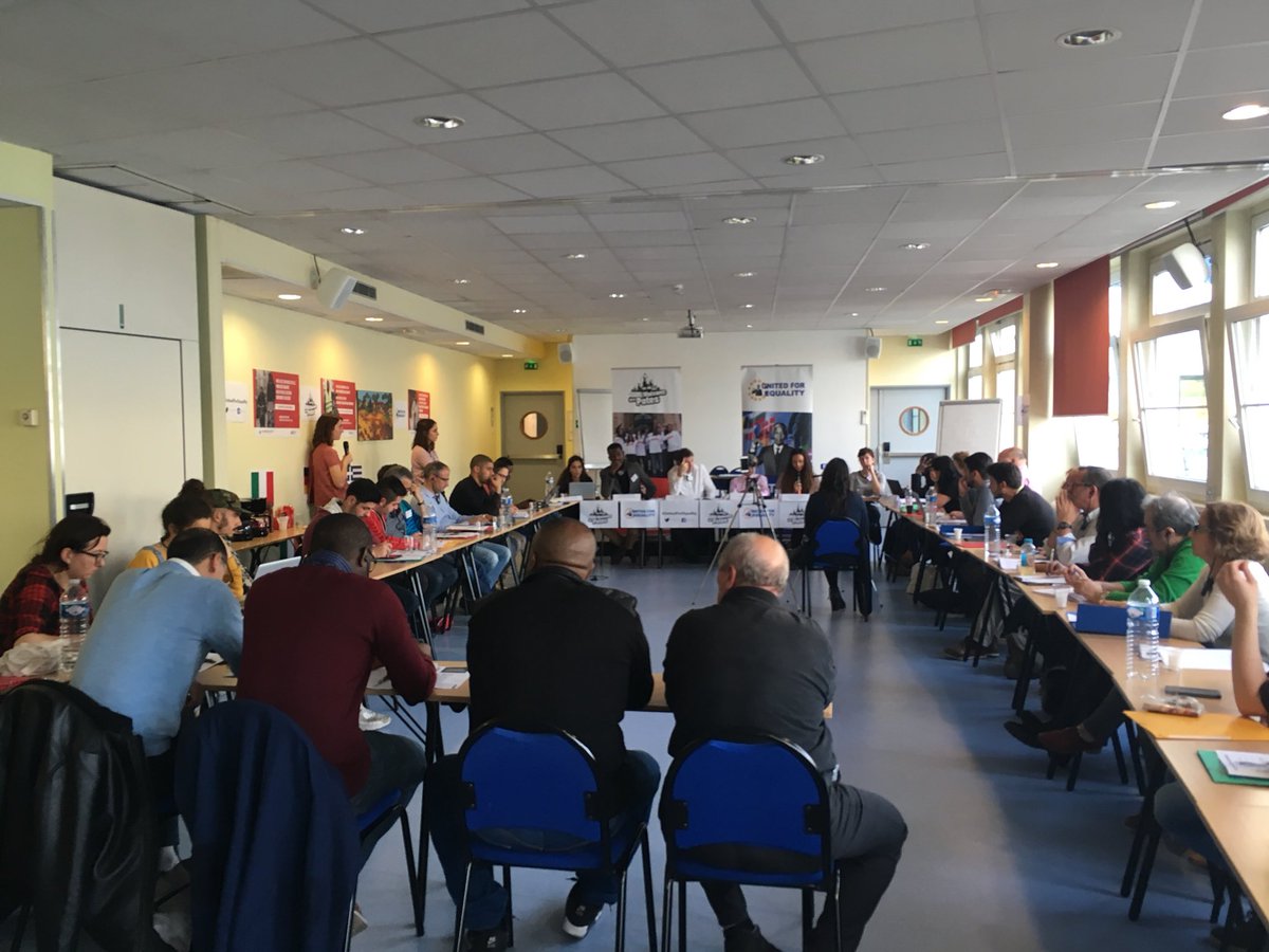 maisondespotes's tweet photo. 1 ère table ronde autour de la politique d’immigration #UnitedForEquality https://t.co/yj1X9j34qy