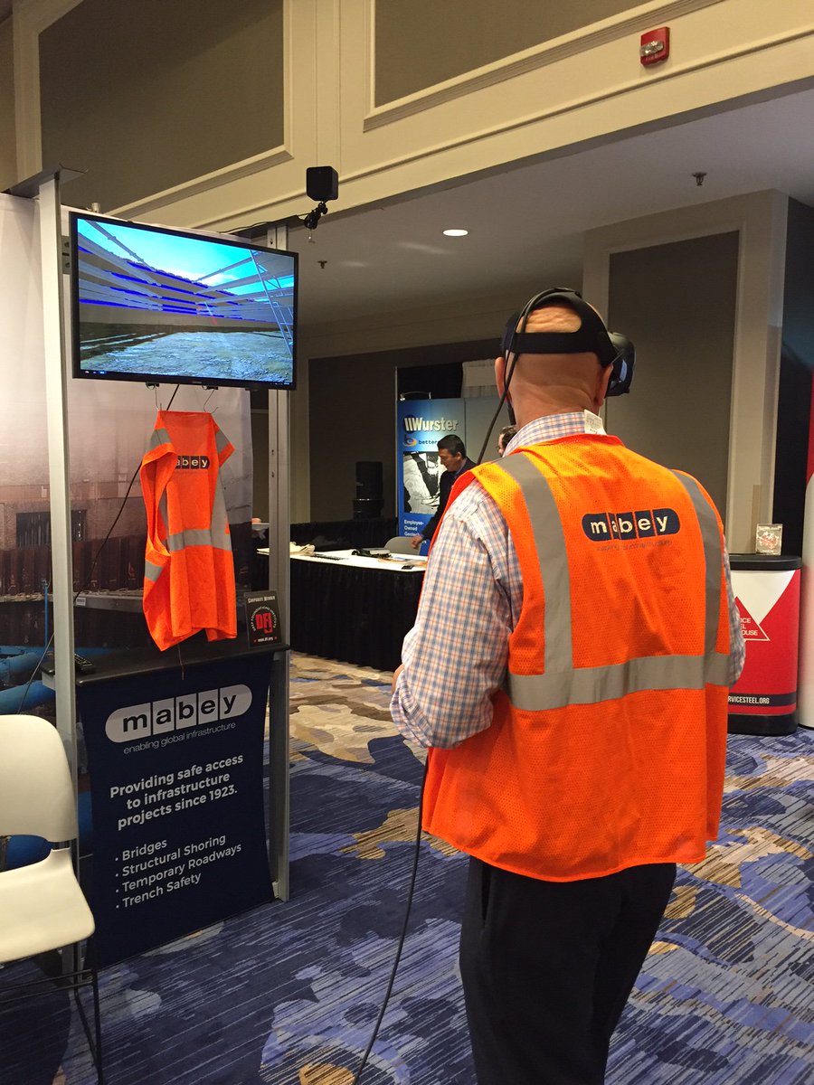 MabeyInc's tweet photo. Mabey is debuting our virtual reality program at the #deepfoundationsinstitute annual conference this week! Check it out in booth 504 https://t.co/OvzyseZqOR